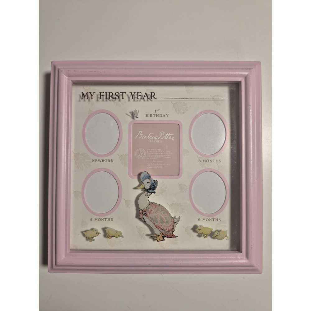 Beatrix Potter‎ Jemima Puddle- Duck Baby's First Year Baby Frame